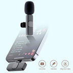 K8 Wireless Mic – Crystal Clear Sound & Plug & Play 🎤