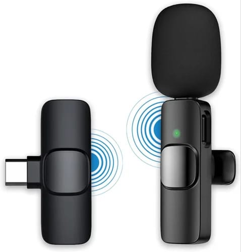 K8 Wireless Mic – Crystal Clear Sound & Plug & Play 🎤