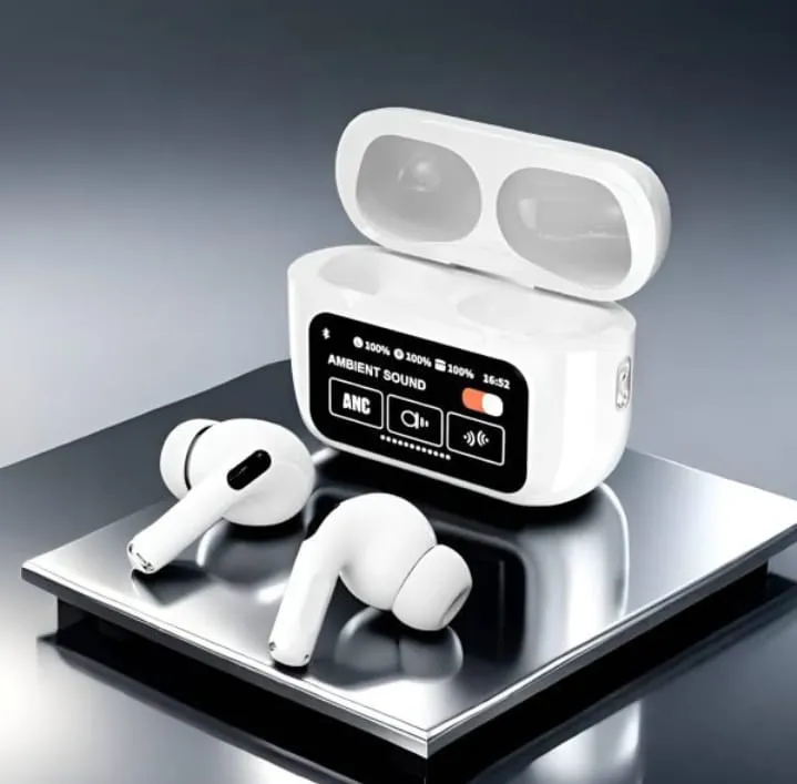 A9 Pro AirPods – HiFi Sound, Touch Control & Long Battery 🎧