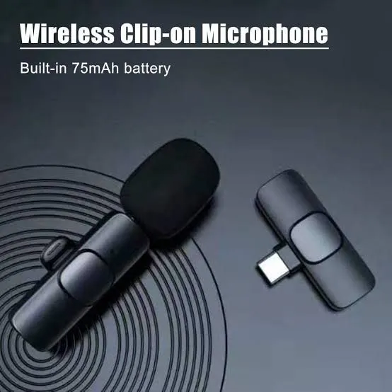 K8 Wireless Mic – Crystal Clear Sound & Plug & Play 🎤